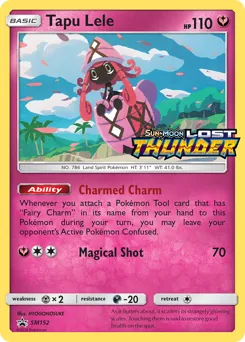 SM Black Star Promos Tapu Lele Pokémon card